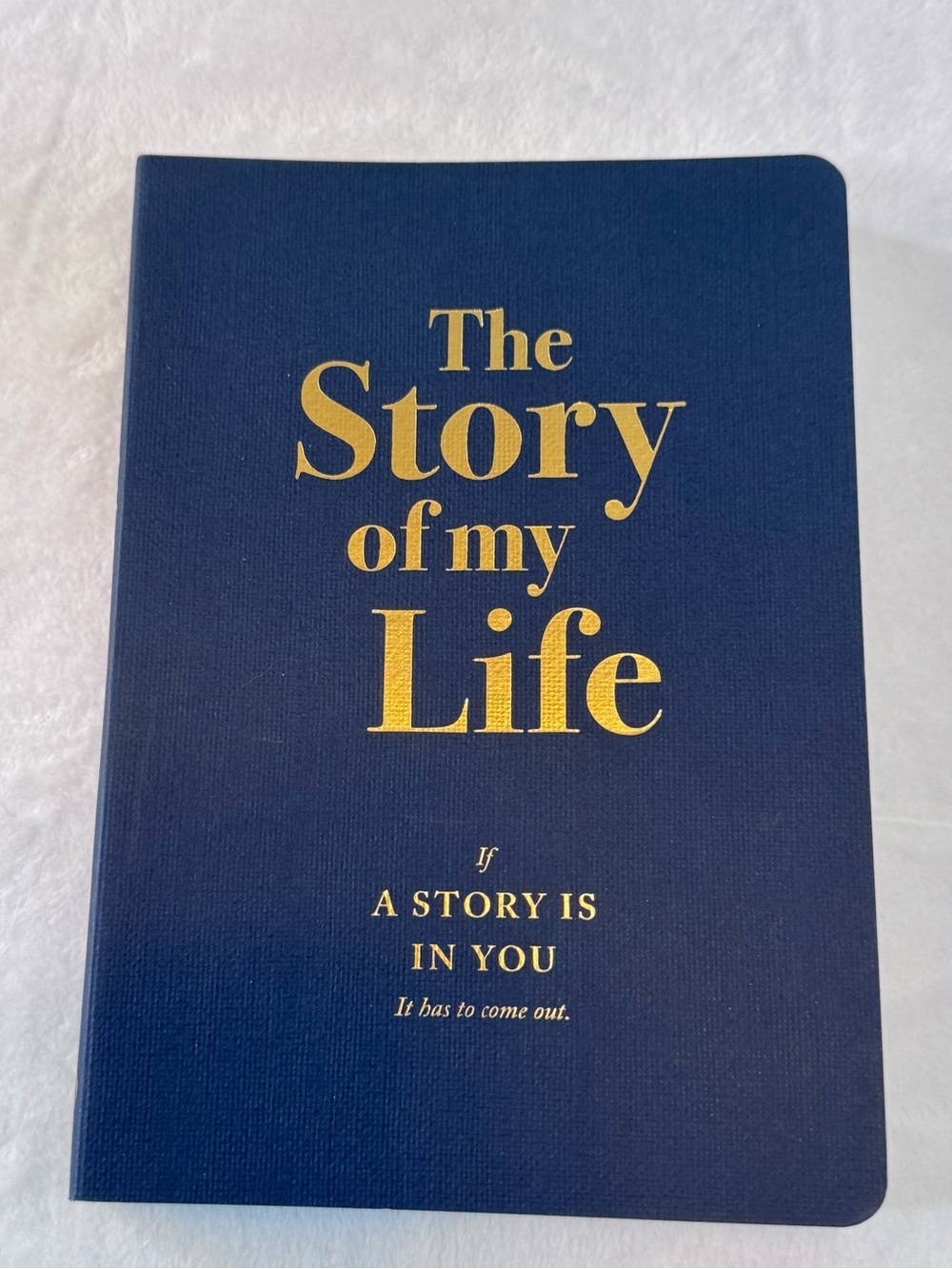 The Story of My Life Guided Memoir Journal Writing Prompt Book